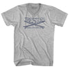 Trestles Surf Adult Cotton V-neck T-shirt by Tribe Lacrosse
