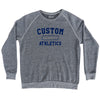 Custom Athletics Adult Tri-Blend Sweatshirt by Tribe Lacrosse