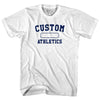 Custom Athletics Womens Cotton, custom-name  Junior Cut T-Shirt by Tribe Lacrosse
