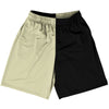 Vegas Gold And Black Quad Color Lacrosse Shorts Made In USA by Tribe Lacrosse