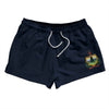 Vermont US State Flag 2.5" Swim Shorts Made in USA by Tribe Lacrosse