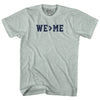 We Greater Than Me Adult Tri-Blend T-shirt by Tribe Lacrosse