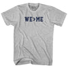 We Greater Than Me Adult Cotton T-shirt by Tribe Lacrosse