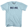 We Greater Than Me Adult Cotton T-shirt by Tribe Lacrosse