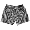 Warped Checkerboard 5" Swim Shorts Made in USA by Tribe Lacrosse