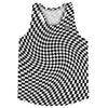 Warped Checkerboard Running Track Tops Made In USA by Tribe Lacrosse