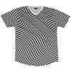 Warped Checkerboard Soccer Jersey Made In USA by Tribe Lacrosse