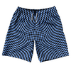 Warped Checkerboard 10" Swim Shorts Made in USA by Tribe Lacrosse