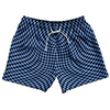 Warped Checkerboard 5" Swim Shorts Made in USA by Tribe Lacrosse