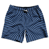 Warped Checkerboard Swim Shorts 7" Made in USA by Tribe Lacrosse