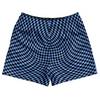 Warped Checkerboard Rugby Shorts Made In USA by Tribe Lacrosse