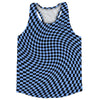 Warped Checkerboard Running Track Tops Made In USA by Tribe Lacrosse