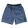 Warped Checkerboard Soccer Shorts Made In USA by Tribe Lacrosse