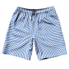 Warped Checkerboard 10" Swim Shorts Made in USA by Tribe Lacrosse