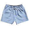 Warped Checkerboard 5" Swim Shorts Made in USA by Tribe Lacrosse