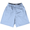 Warped Checkerboard Lacrosse Shorts Made In USA by Tribe Lacrosse
