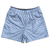 Warped Checkerboard Rugby Shorts Made In USA by Tribe Lacrosse