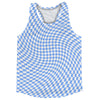Warped Checkerboard Running Track Tops Made In USA by Tribe Lacrosse