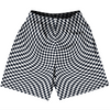 Warped Checkerboard Basketball Practice Shorts Made In USA by Tribe Lacrosse