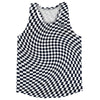 Warped Checkerboard Running Track Tops Made In USA by Tribe Lacrosse