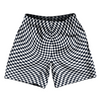 Warped Checkerboard Soccer Shorts Made In USA by Tribe Lacrosse