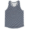 Warped Checkerboard Running Track Tops Made In USA by Tribe Lacrosse