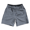 Warped Checkerboard Soccer Shorts Made In USA by Tribe Lacrosse