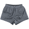 Warped Checkerboard Womens & Girls Sport Shorts End Made In USA by Tribe Lacrosse