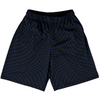 Warped Checkerboard Basketball Practice Shorts Made In USA by Tribe Lacrosse