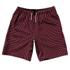 Warped Checkerboard 10" Swim Shorts Made in USA by Tribe Lacrosse