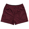Warped Checkerboard Rugby Shorts Made In USA by Tribe Lacrosse
