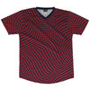 Warped Checkerboard Soccer Jersey Made In USA by Tribe Lacrosse