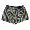 Warped Checkerboard 2.5" Swim Shorts Made in USA by Tribe Lacrosse