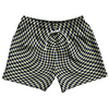Warped Checkerboard 5" Swim Shorts Made in USA by Tribe Lacrosse