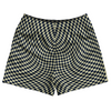 Warped Checkerboard Rugby Shorts Made In USA by Tribe Lacrosse