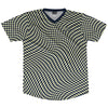 Warped Checkerboard Soccer Jersey Made In USA by Tribe Lacrosse