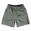 Warped Checkerboard Soccer Shorts Made In USA by Tribe Lacrosse
