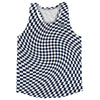 Warped Checkerboard Running Track Tops Made In USA by Tribe Lacrosse