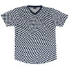 Warped Checkerboard Soccer Jersey Made In USA by Tribe Lacrosse