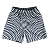 Warped Checkerboard Soccer Shorts Made In USA by Tribe Lacrosse