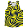 Warped Checkerboard Running Track Tops Made In USA by Tribe Lacrosse