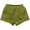 Warped Checkerboard Womens & Girls Sport Shorts End Made In USA by Tribe Lacrosse