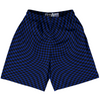 Warped Checkerboard Lacrosse Shorts Made In USA by Tribe Lacrosse