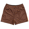 Warped Checkerboard Rugby Shorts Made In USA by Tribe Lacrosse