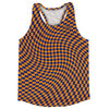 Warped Checkerboard Running Track Tops Made In USA by Tribe Lacrosse