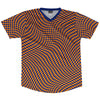 Warped Checkerboard Soccer Jersey Made In USA by Tribe Lacrosse
