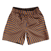 Warped Checkerboard Soccer Shorts Made In USA by Tribe Lacrosse