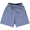 Warped Checkerboard Basketball Practice Shorts Made In USA by Tribe Lacrosse