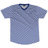 Warped Checkerboard Soccer Jersey Made In USA by Tribe Lacrosse