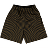 Warped Checkerboard Basketball Practice Shorts Made In USA by Tribe Lacrosse